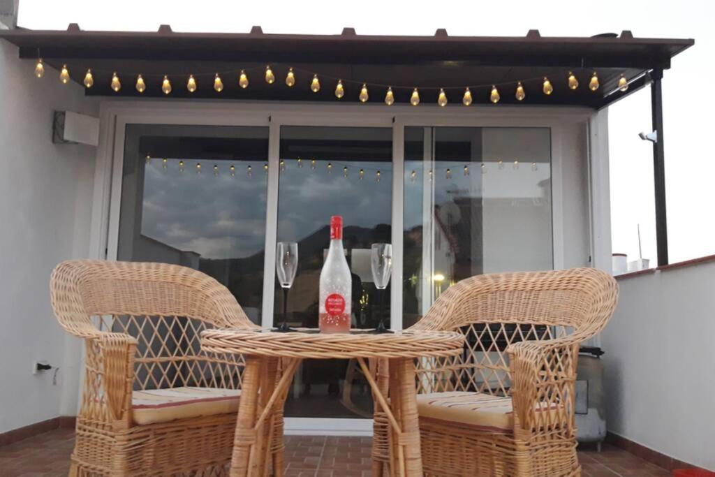 Apartamento Casa Con Vistas Al Campo Y Cocina Con Terraza Villanueva de San Juan Kültér fotó