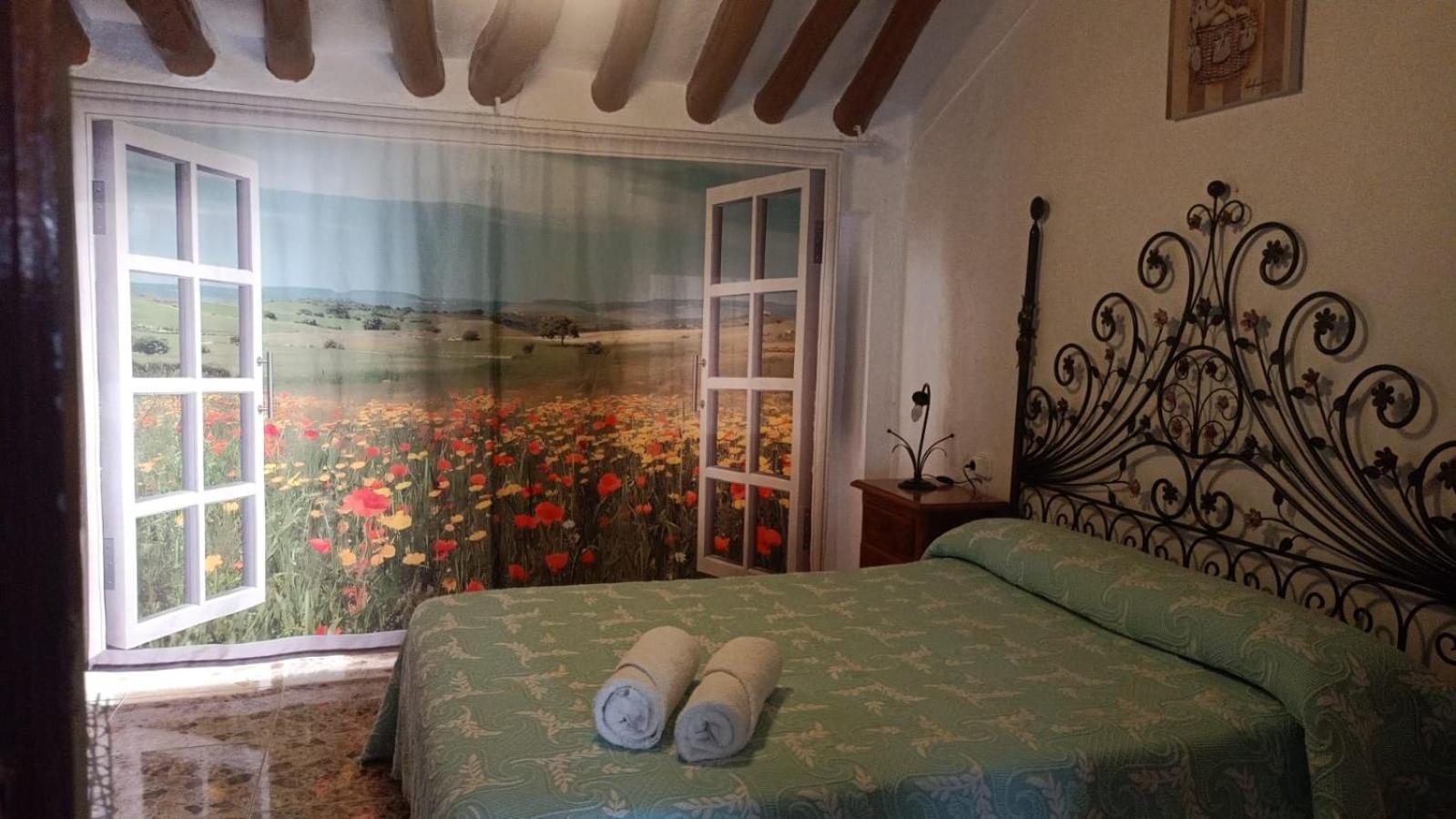 Apartamento Casa Con Vistas Al Campo Y Cocina Con Terraza Villanueva de San Juan Kültér fotó